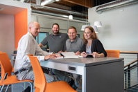 19170 Bouten HQ staff- Ericka, Josh, Levi and Kreg