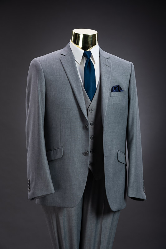 19180 Mr Tux M  Lt Grey 6 Rustic