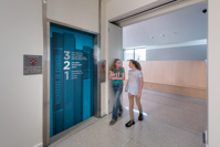 22352 Central Library interiors Elevator Graphic