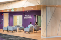 22352 Central Library interiors Media Studios
