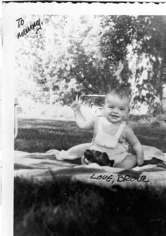 1950 Pierrette Bruce, first son Diamond , WA