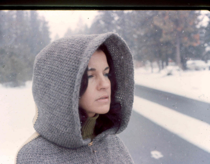 1974 Pierrette and her hood