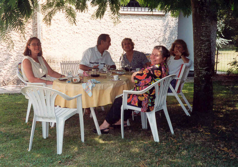 1995 en chez Pierre Maia Roland Michele Arlette Pierrette